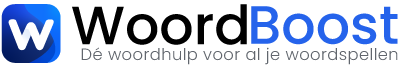 Woordboost Logo