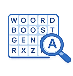 woordenzoeker woordboost icon